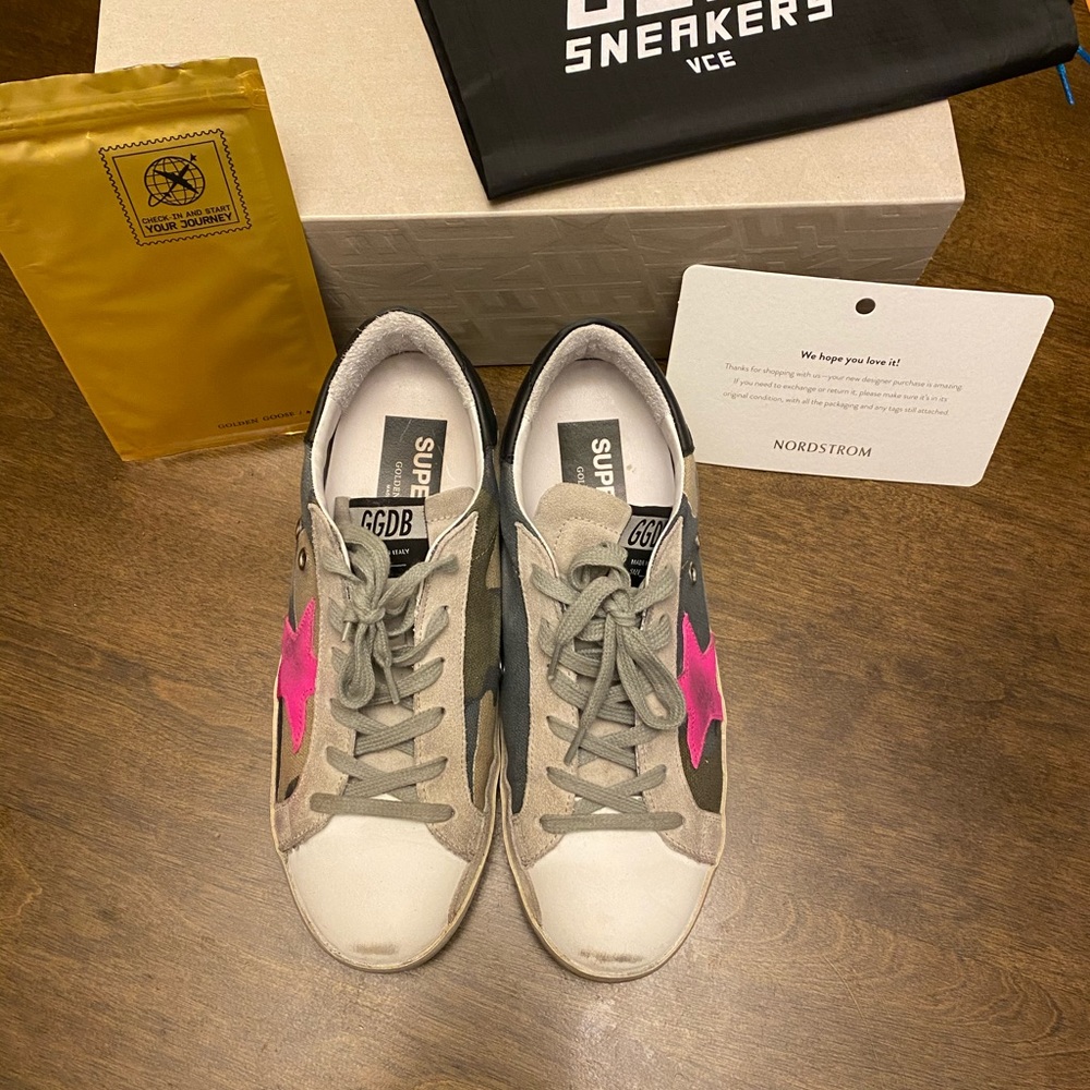 Golden Goose Superstar Camo sneakers